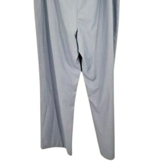 Due Per Due Womens Light Blue Dress Pants side zip lined Size 10 - Picture 11 of 12